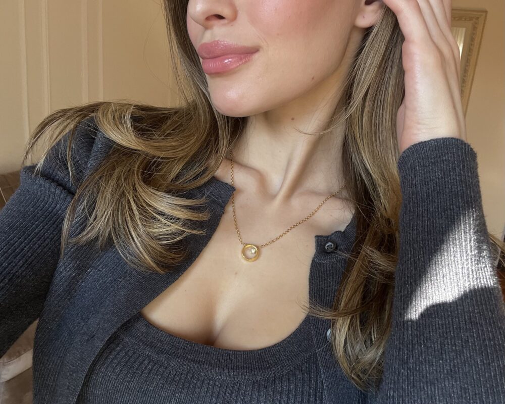 Ogrlica od nerdjajuceg celika – silver/gold