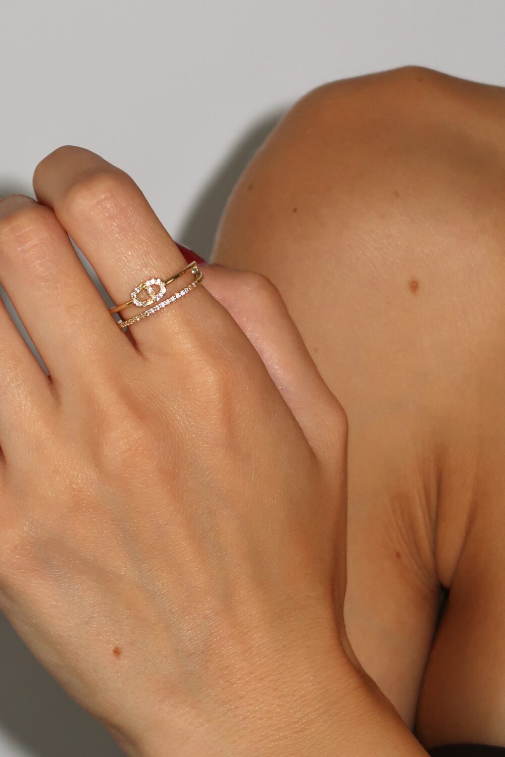 Prsten od nerdjajućeg čelika – silver/gold