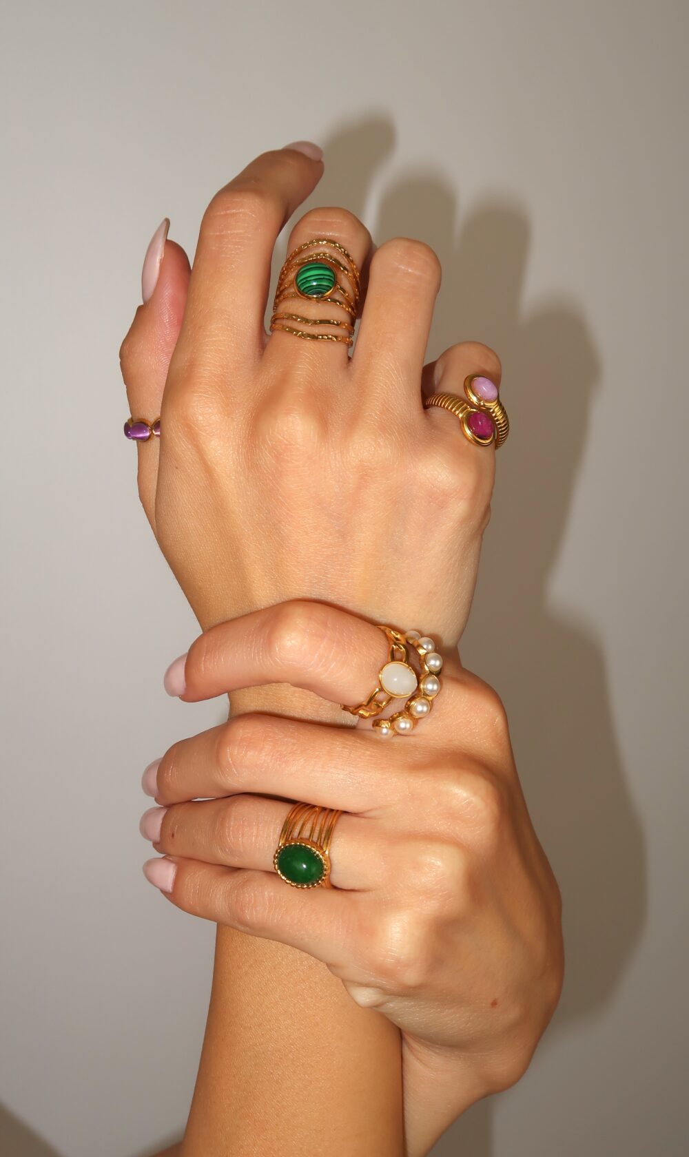 Podesivo prstenje od nerdjajućeg čelika – više modela