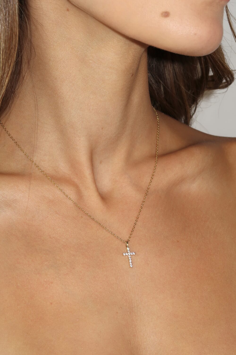 Ogrlica od nerdjajućeg čelika – silver/gold