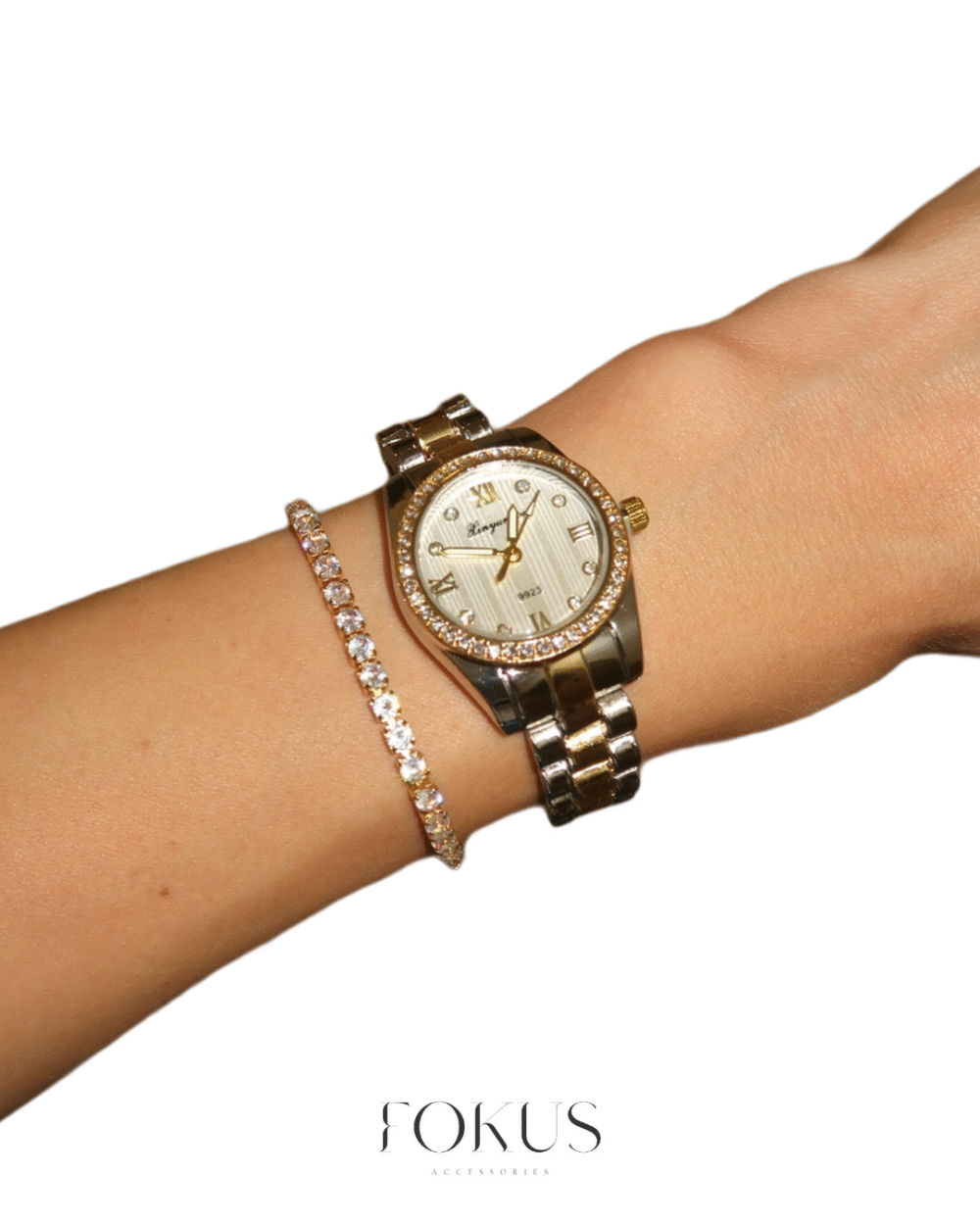 Sat i narukvica od nerdjajućeg čelika