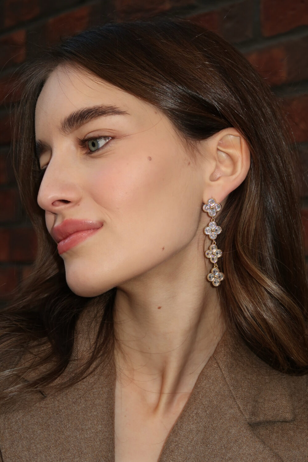 Viseće mindjuše u obliku detelina od nerdjajućeg čelika