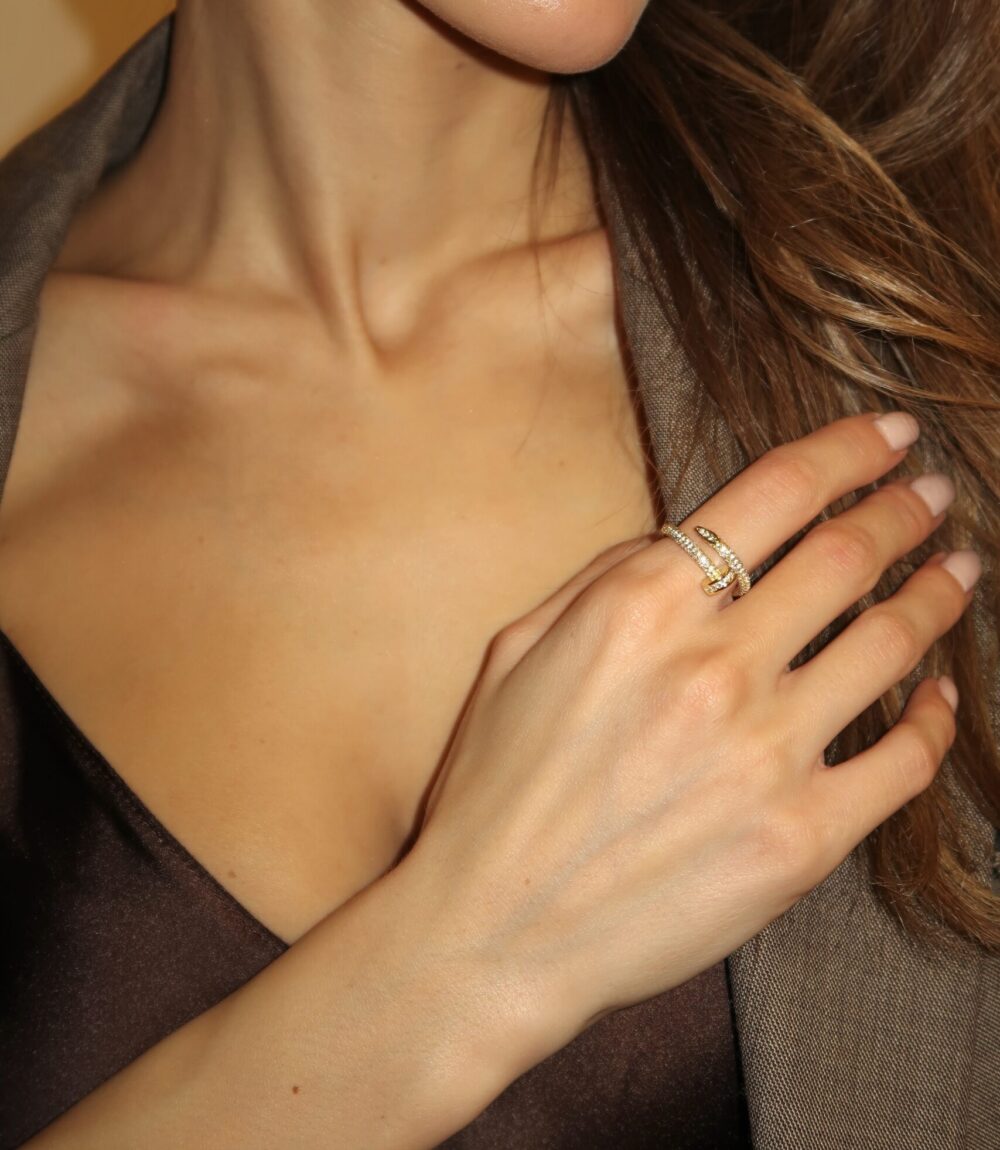 Prsten od nerdjajućeg čelika – silver/gold