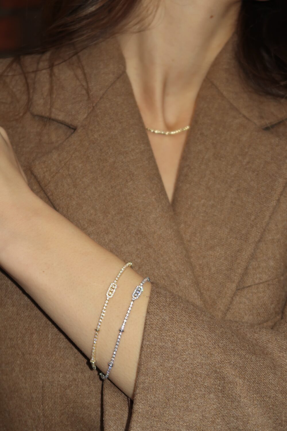 Narukvice od nerdjajućeg čelika – silver/gold