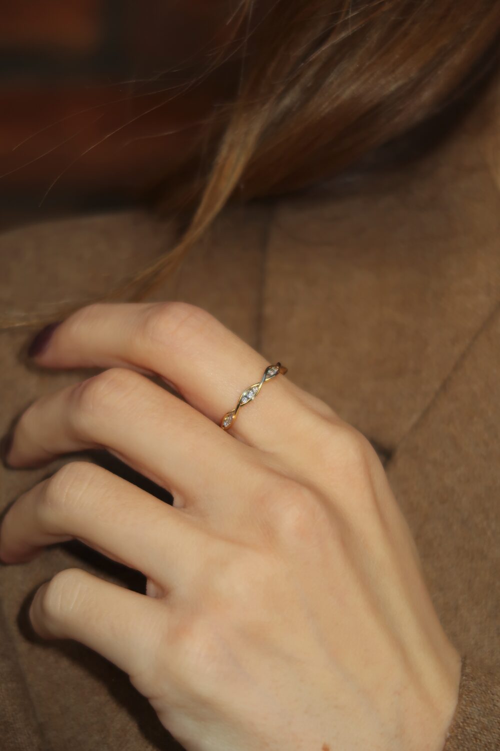 Elegantni prsten od nerdjajućeg čelika